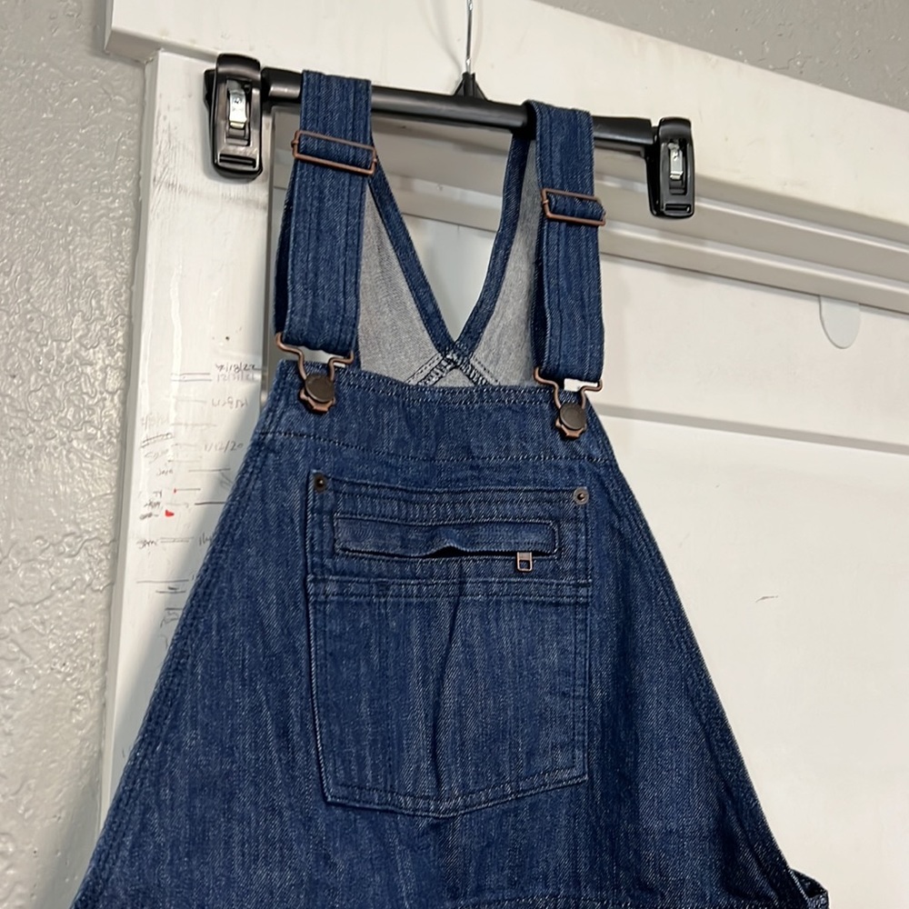 NWT PATAGONIA STEEL FORGE BLUE DEMIN BIB OVERALLS XS - Picture 5 of 16